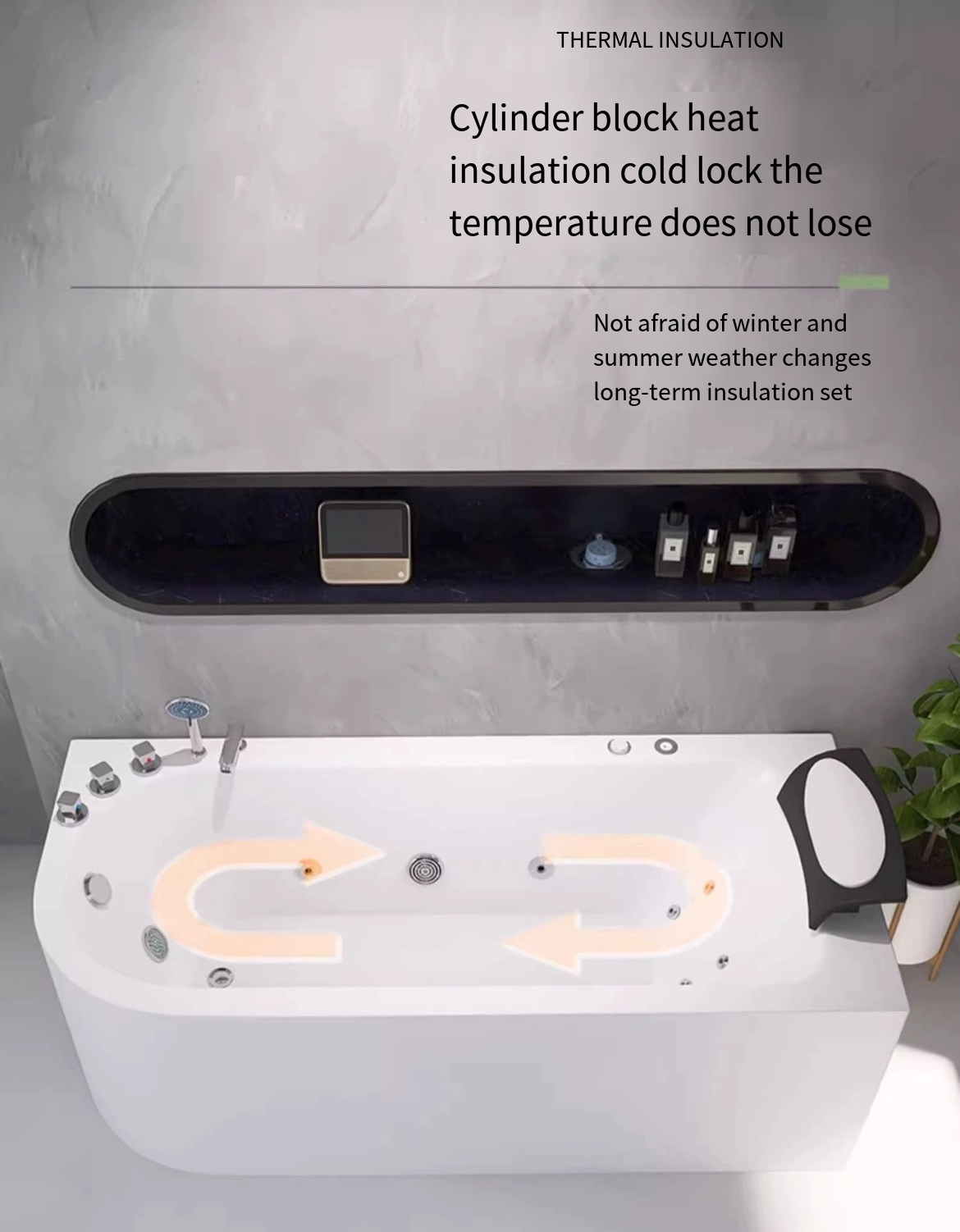 Elevate Your Bathing Experience with the Japanese Massage Bathtub: Smart, Stylish, and Relaxing