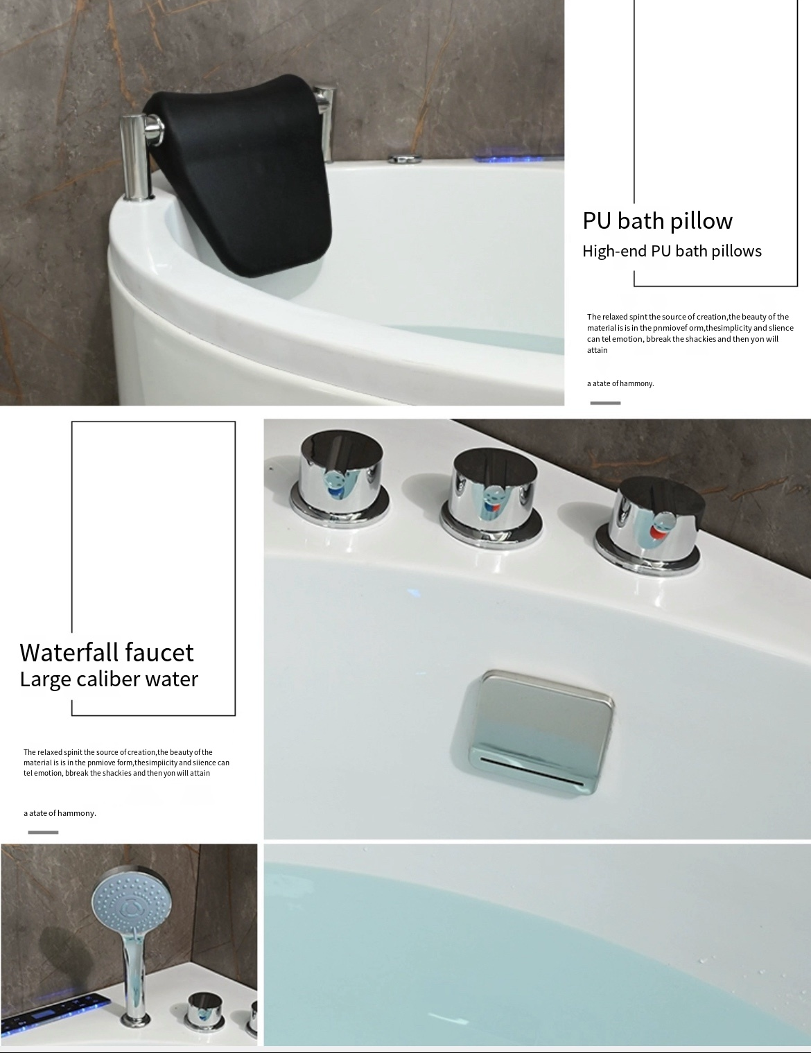 Elevate Your Bathing Experience with a Deep Triangle Corner Bathtub