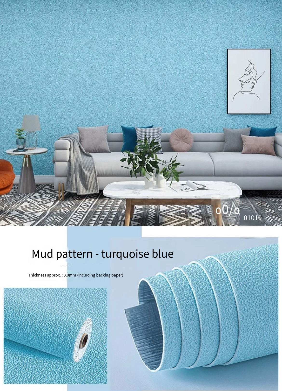 Upgrade Your Walls with 3D Self-Adhesive Waterproof Wallpaper: Stylish, Moisture-Proof, and Warm