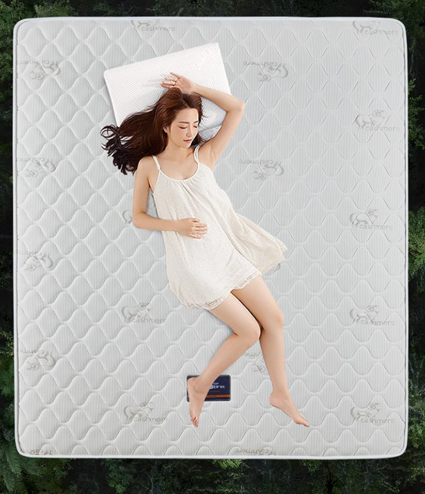 Mattress, Natural 3E Environmental Protection, Coconut Palm, 1.8m * 1.5m, Soft and Firm, Palm Latex, Children's Memory Foam, Sea Horse Universe.